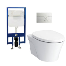 Load image into Gallery viewer, "Avante" Wall Hung Toilet (CW822RA#W)