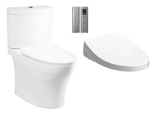 Two Piece Bowl Push Button - Dual Flush (C769E#XW) (CS769DV+TCF4911Z)
