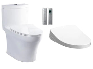 One Piece Toilet (w/ Tornado Flush, 4.5L/3L) (Rough in: 305mm) - S Trap (MS889DV+TCF4911Z)