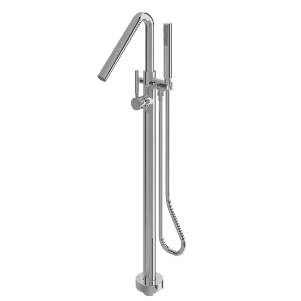 Ego II Lever Handle Floor Standing Single Lever Bath & Shower Set
